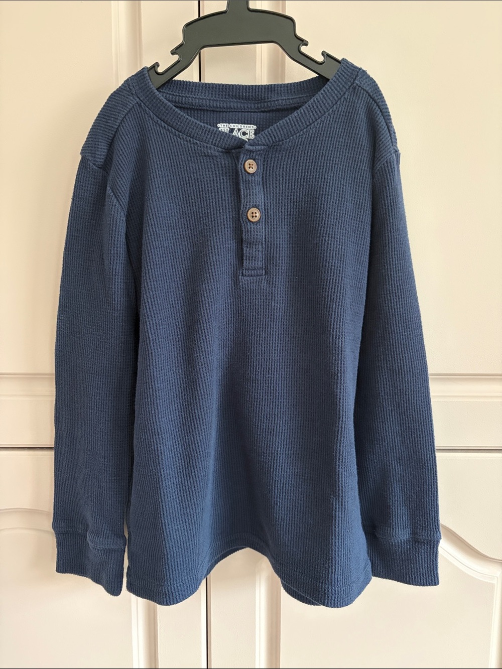 The Children's Place Henley Long Sleeve Navy Sweater 5T